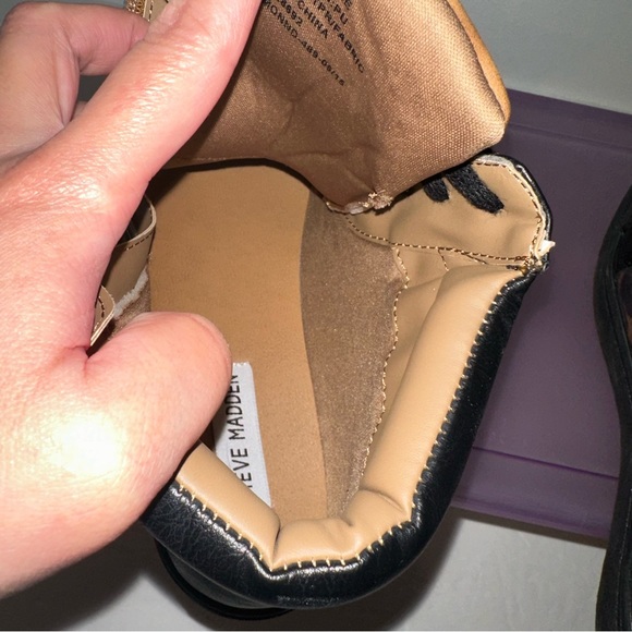 Steve Madden Leopard Print High Top Lace Up & Zip Up Sneaker Size 5M Womens - Picture 6 of 15